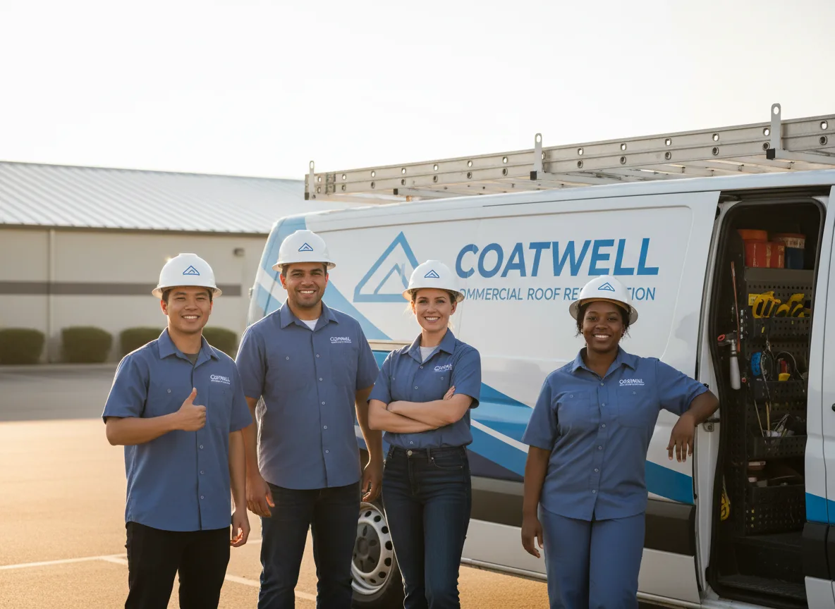 Commercial roof coating company in Carson, CA
